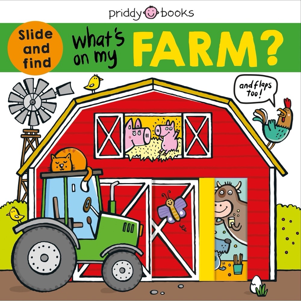 BUNDLE & SAVE🐮 Slide & Find What’s on my Farm? Board Book